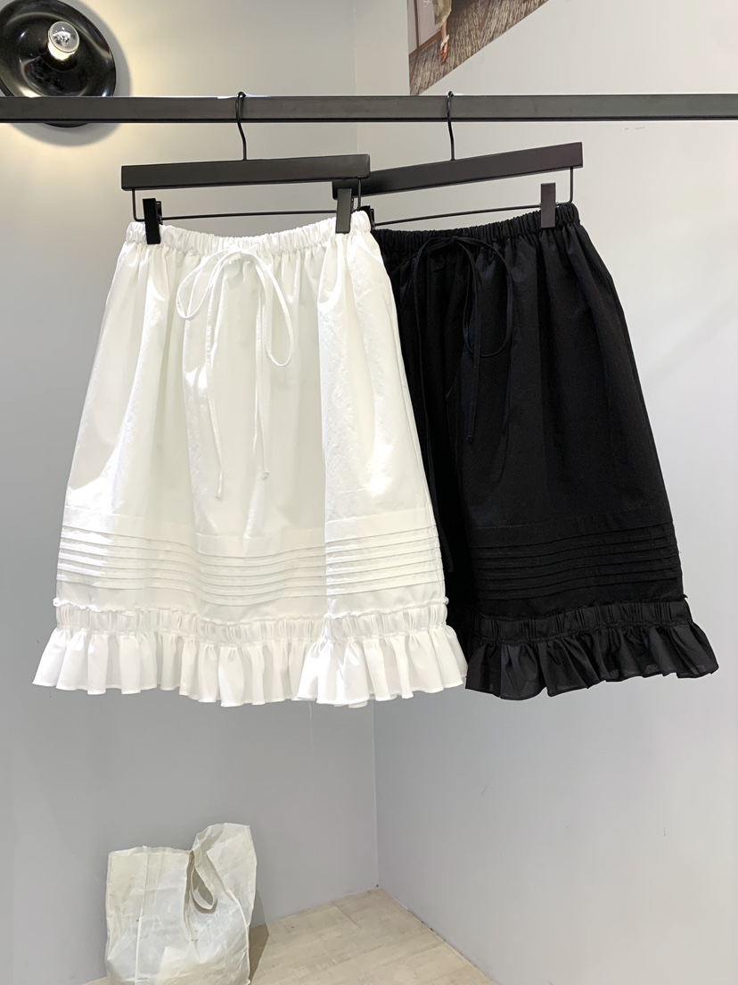 SOFTNESS韓國代購㊣女裝新品休閑推薦人氣半身裙中短裙荷葉邊Softness/Cosmic半身裙/中短裙