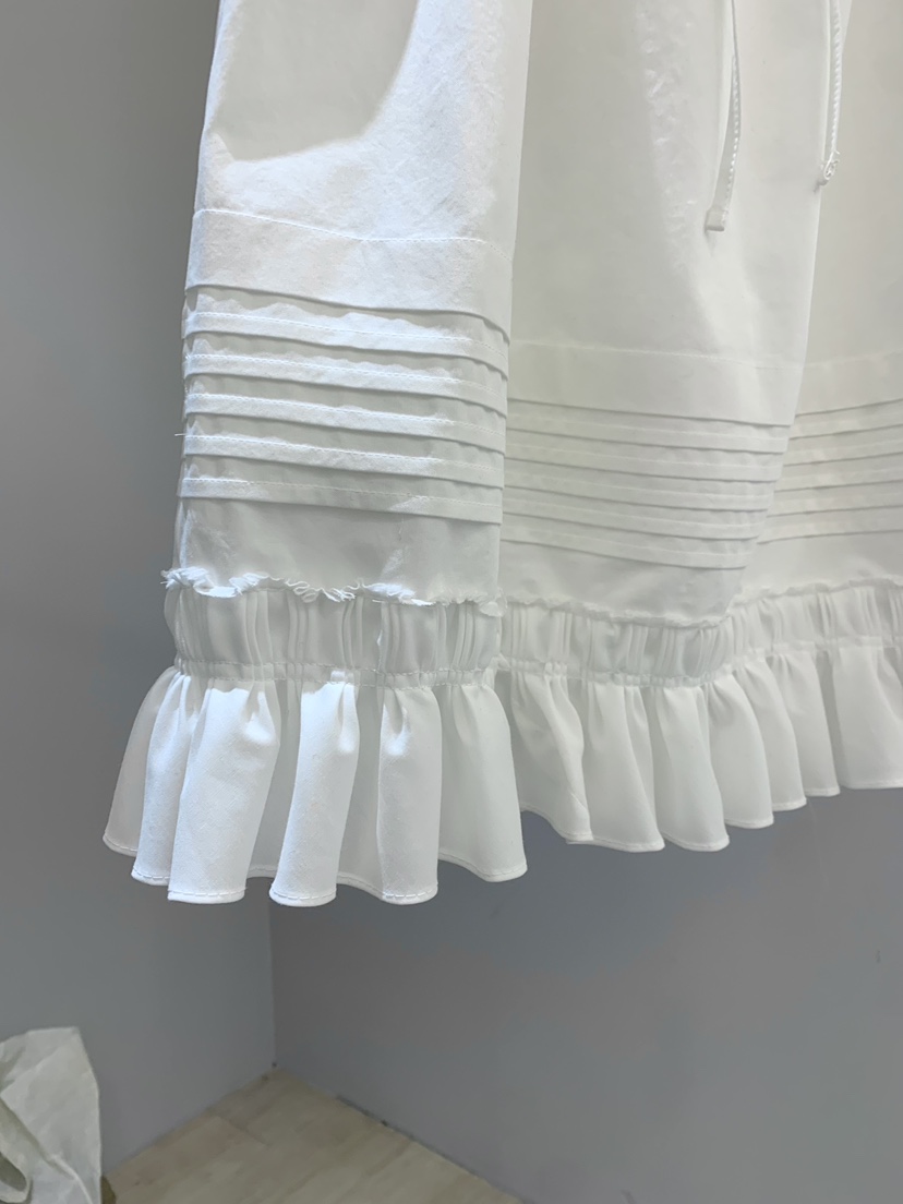 SOFTNESS韓國代購㊣女裝新品休閑推薦人氣半身裙中短裙荷葉邊Softness/Cosmic半身裙/中短裙