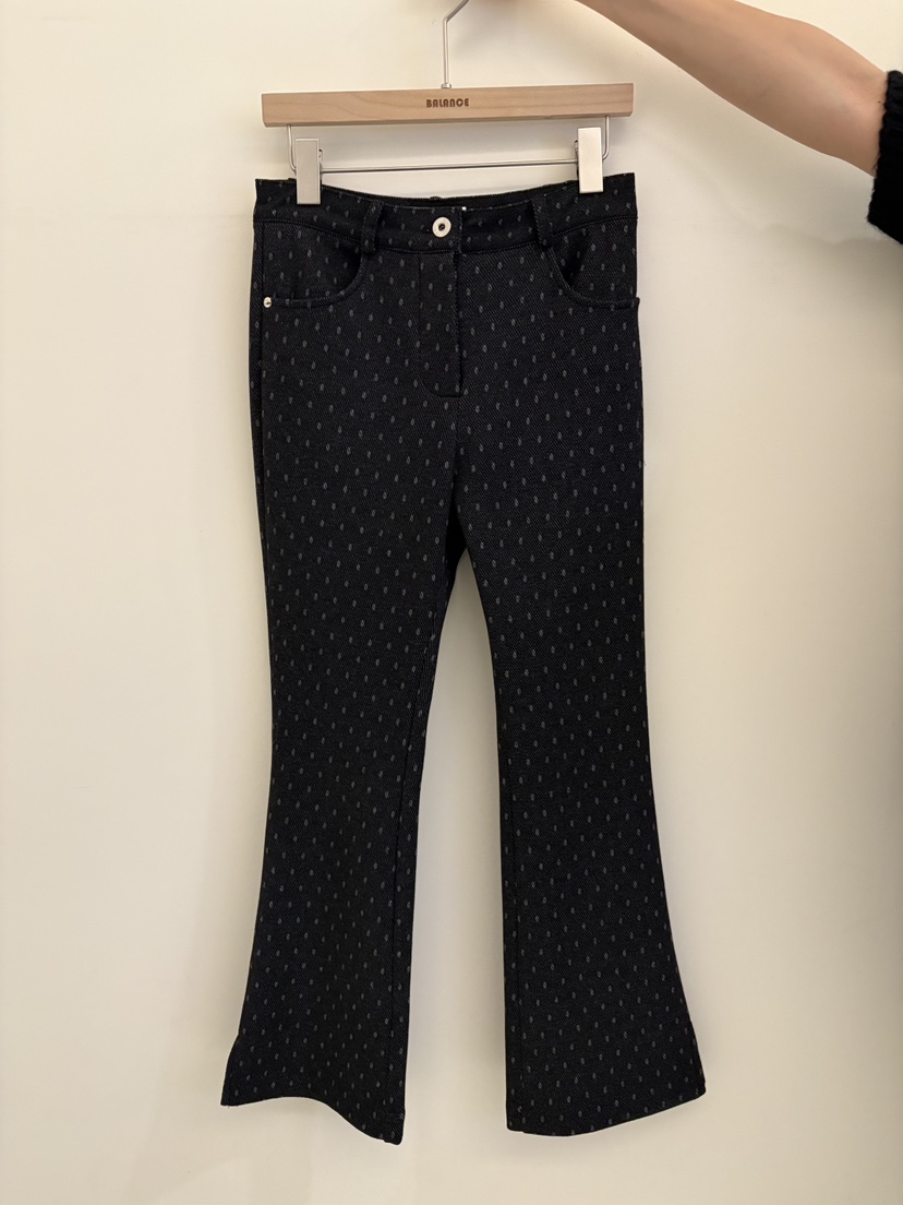 BALANCE東大門㊣代購女裝新款25秋冬推薦職業熱賣真品休閑褲BALANCE休閑褲圖色2黑色