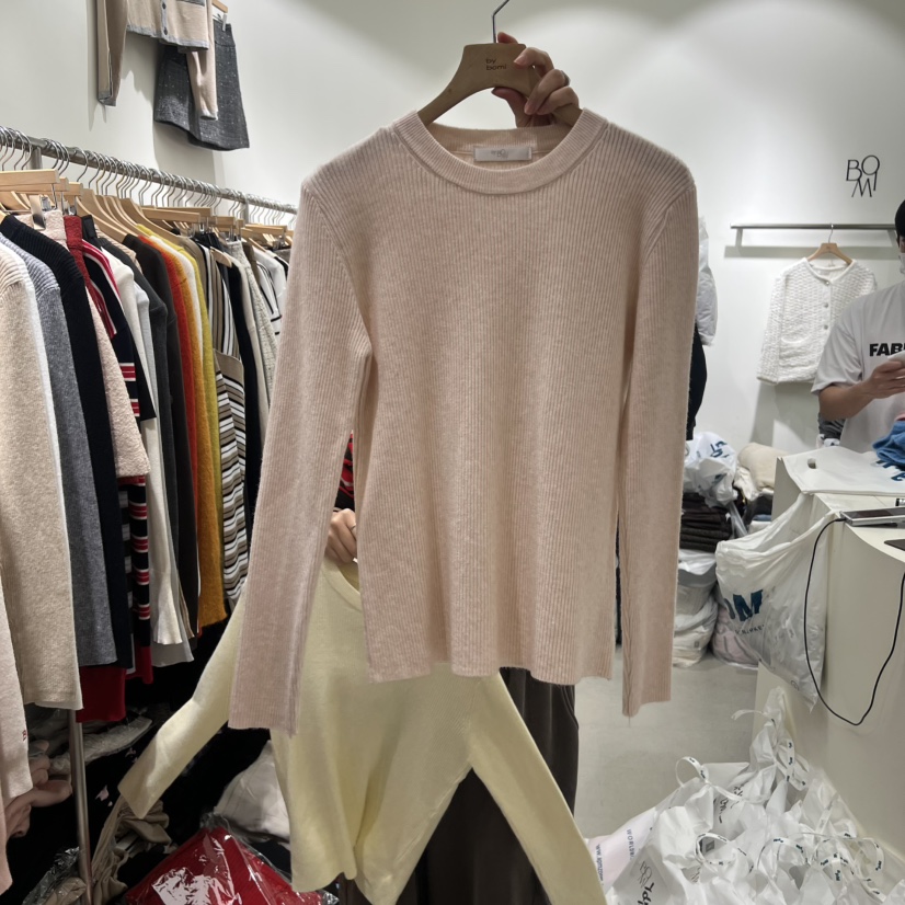 BY BOMI東大門㊣代購女裝新品休閑真品職業熱賣人氣針織衫BY BOMI針織衫圖色2