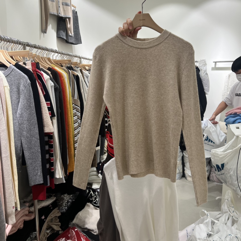 BY BOMI東大門㊣代購女裝新品休閑真品職業熱賣人氣針織衫BY BOMI針織衫圖色3