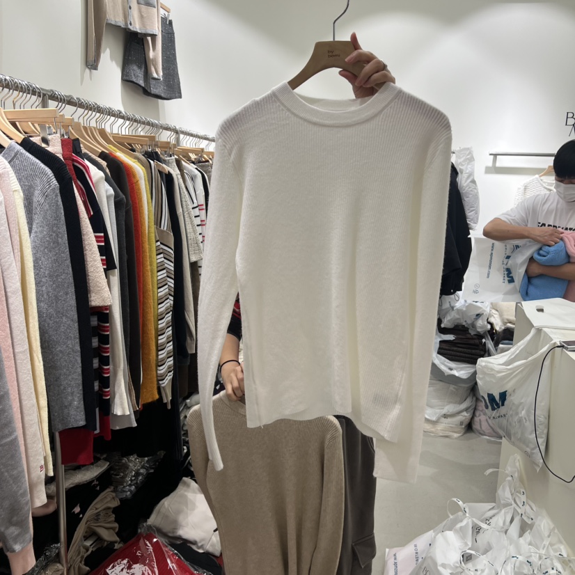 BY BOMI東大門㊣代購女裝新品休閑真品職業熱賣人氣針織衫BY BOMI針織衫圖色4