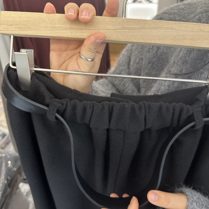 LOGON東大門㊣代購女士新品真品熱賣休閑休閑褲不含腰帶粗花呢LOGON休閑褲