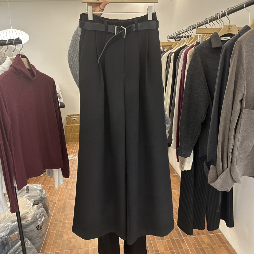 LOGON東大門㊣代購女士新品真品熱賣休閑休閑褲不含腰帶粗花呢LOGON休閑褲圖色2