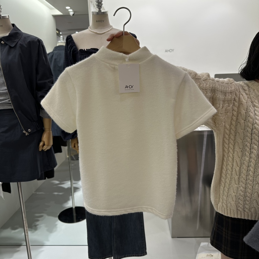AHOY東大門㊣實拍女士新款熱賣推薦真品人氣25秋冬職業針織衫AHOY針織衫