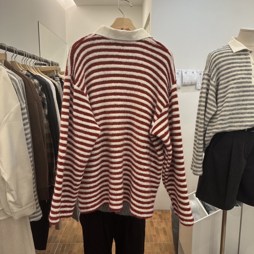 LOGON韓國直郵㊣女裝新款熱賣職業休閑25秋冬時尚推薦針織衫LOGON針織衫