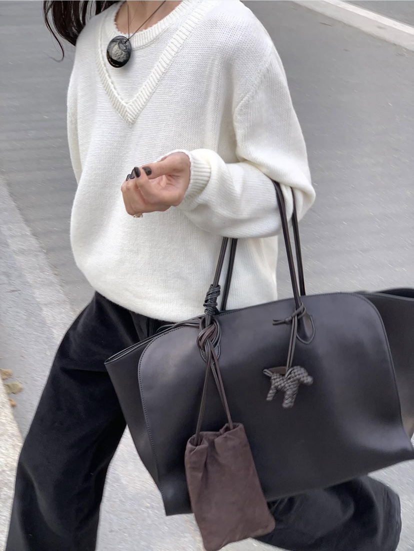 OUTFIT韓國代購㊣女裝新品真品人氣熱賣時尚25秋冬毛衣雙層OUTFIT毛衣