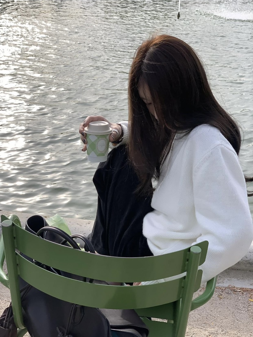 OUTFIT韓國代購㊣女裝新品真品人氣熱賣時尚25秋冬毛衣雙層OUTFIT毛衣