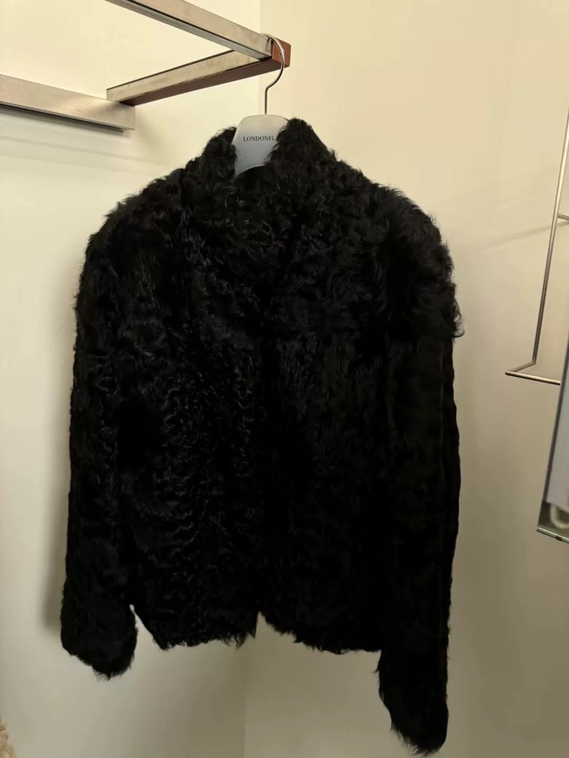 LONDON FLAT韓國直郵㊣女裝新款人氣職業25秋冬時尚夾克羊毛LONDON FLAT夾克