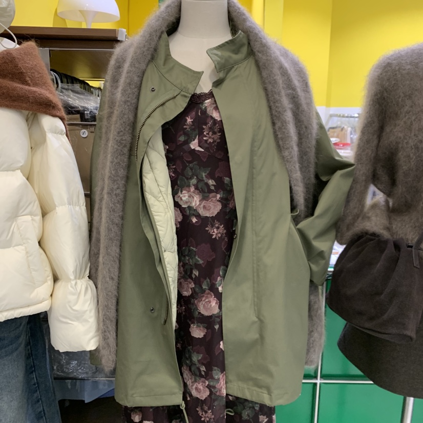 LE MASTERPLACE東大門㊣實拍女士新款25秋冬時尚長款羽絨服絨Le masterpiece長款羽絨服