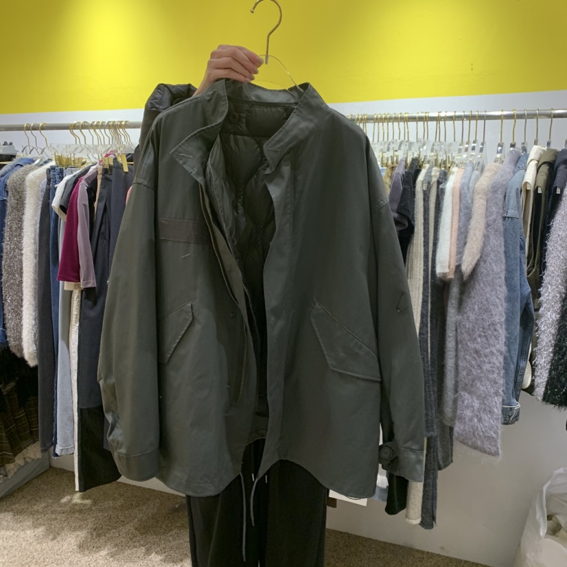 LE MASTERPLACE東大門㊣實拍女士新款25秋冬時尚長款羽絨服絨Le masterpiece長款羽絨服圖色2