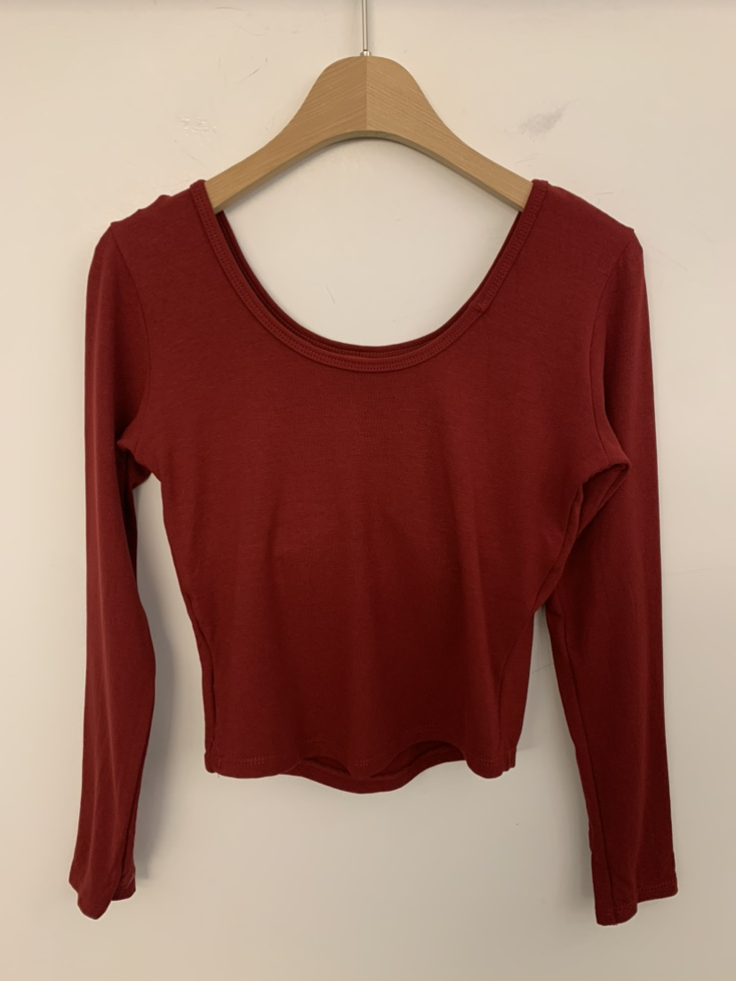 UNDER KEY東大門㊣實拍女裝新品熱賣時尚25秋冬推薦長袖T恤UNDER KEY長袖T恤