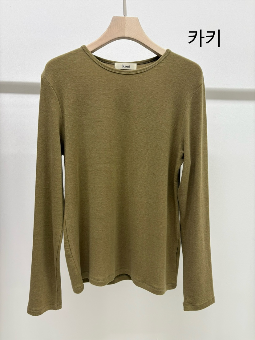 KONI東大門㊣直郵女士新品職業真品休閑熱賣25秋冬人氣長袖T恤KONI長袖T恤圖色1