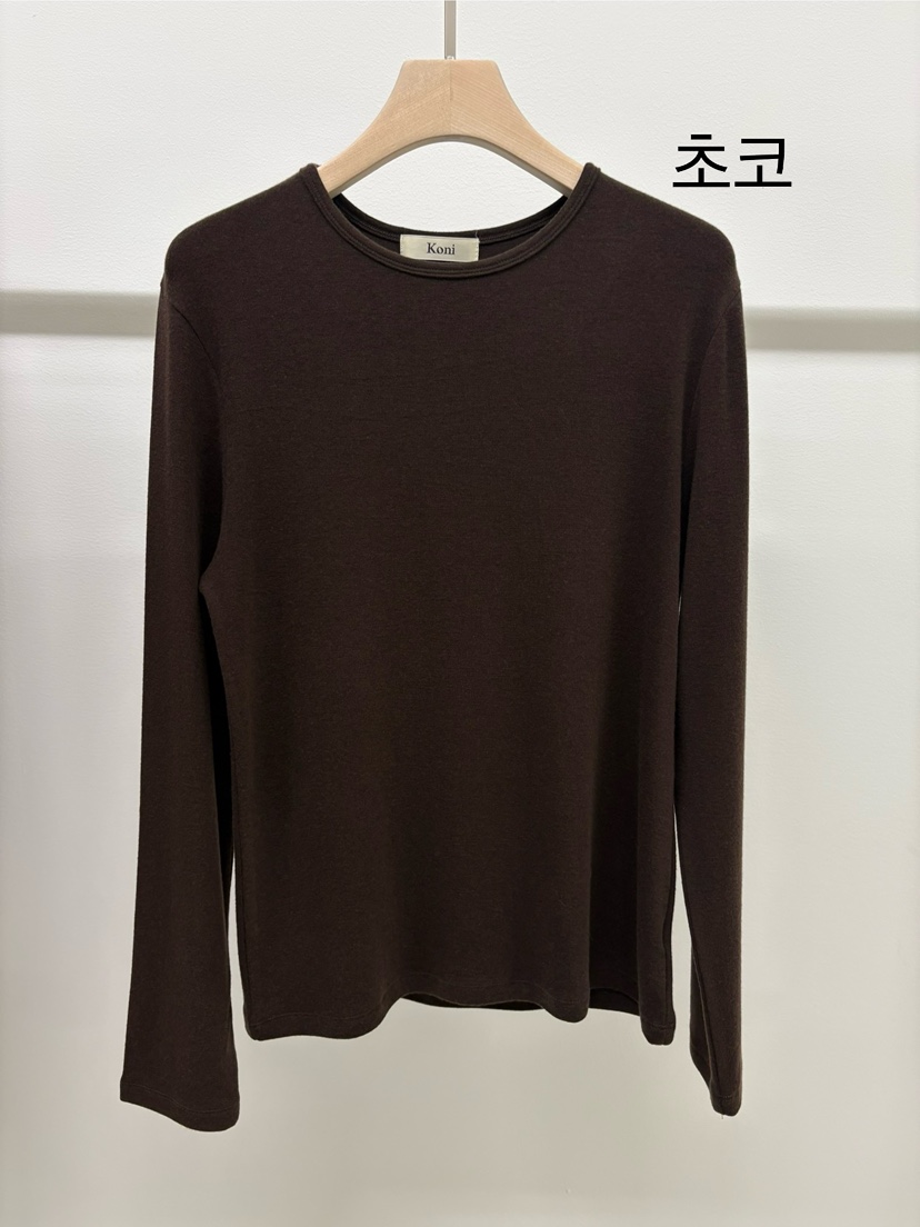 KONI東大門㊣直郵女士新品職業真品休閑熱賣25秋冬人氣長袖T恤KONI長袖T恤圖色2