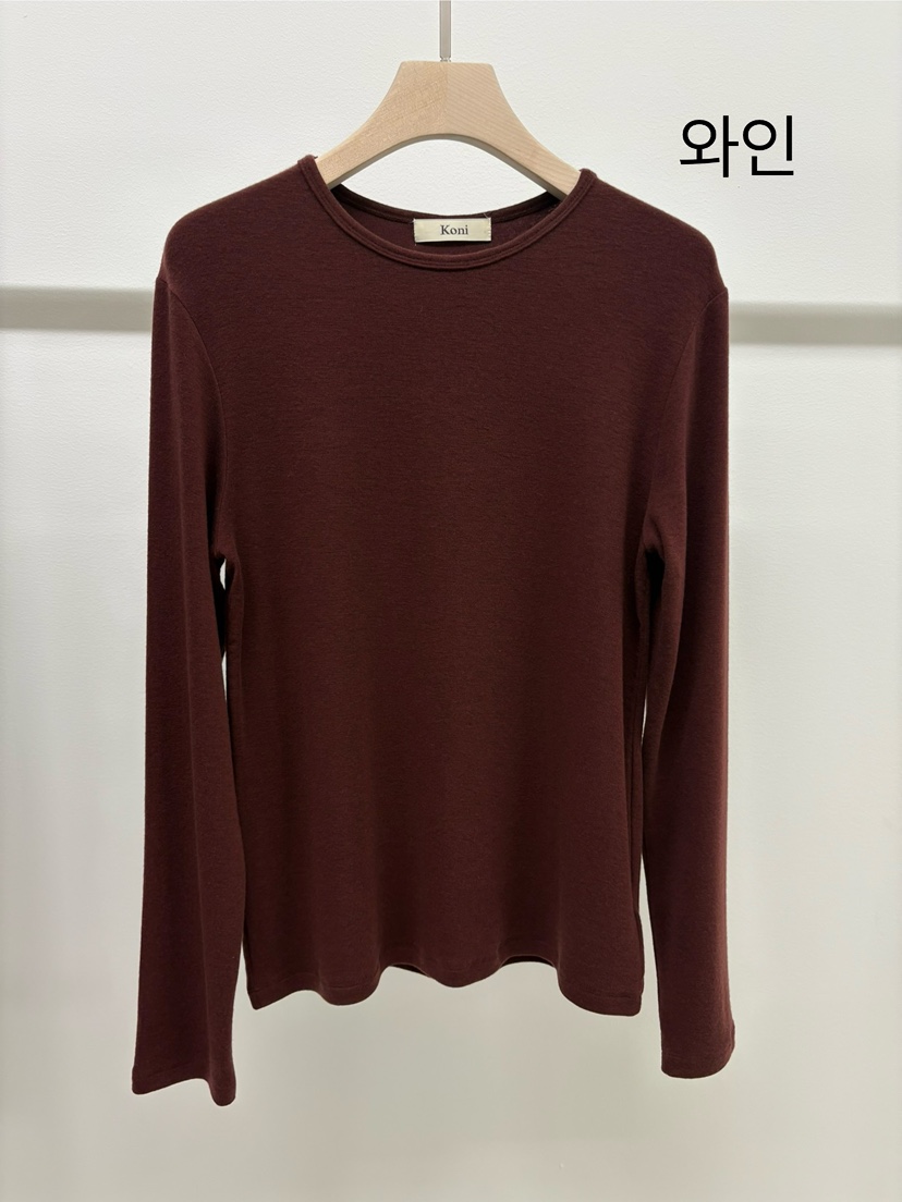 KONI東大門㊣直郵女士新品職業真品休閑熱賣25秋冬人氣長袖T恤KONI長袖T恤圖色7