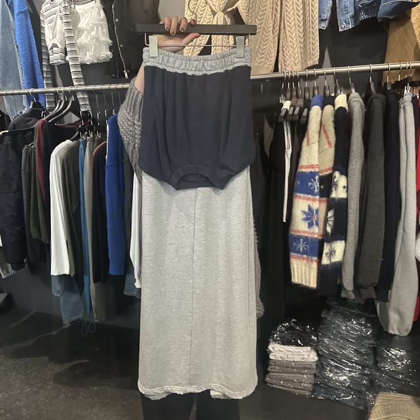 ELF-L東大門㊣直郵女士新品休閑時尚真品推薦人氣職業長裙PROJECT ELF/ELF-L長裙