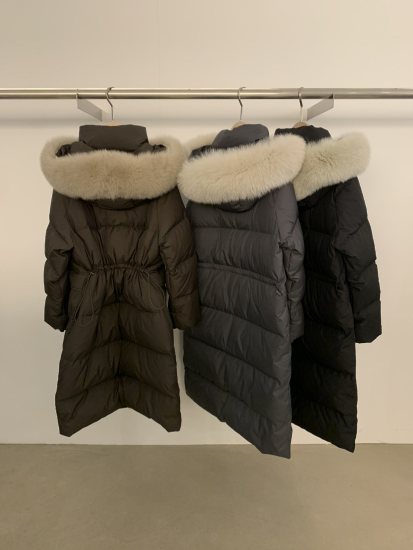 UNDER KEY韓國代購㊣女士新品人氣熱賣25秋冬長款羽絨服連帽UNDER KEY長款羽絨服