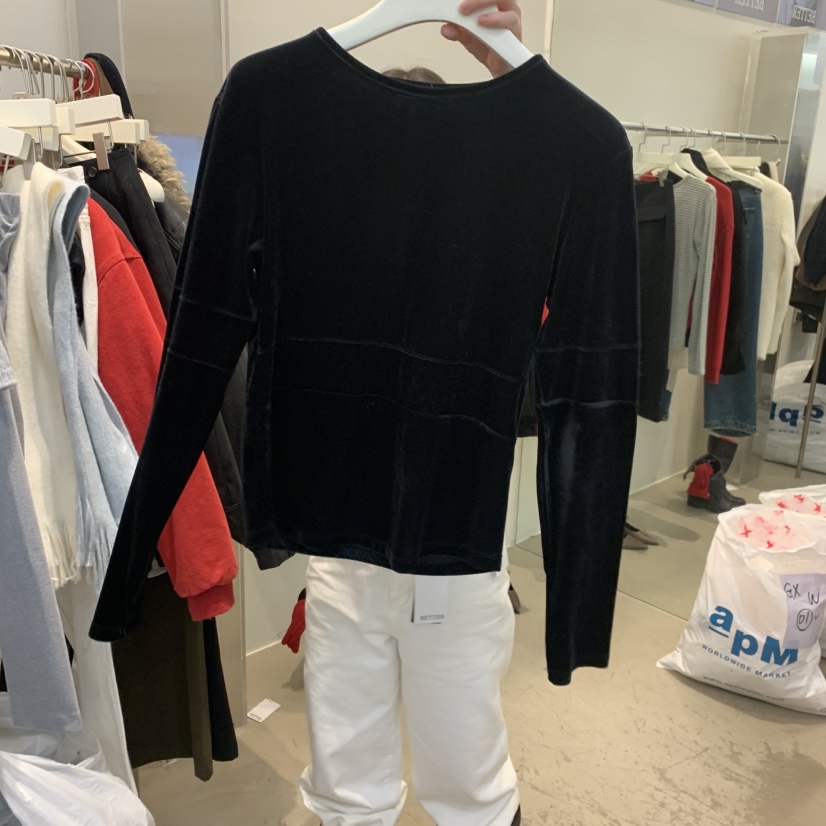 BETTER韓國代購㊣女士新款熱賣25秋冬休閑推薦人氣長袖T恤絨BETTER長袖T恤圖色3