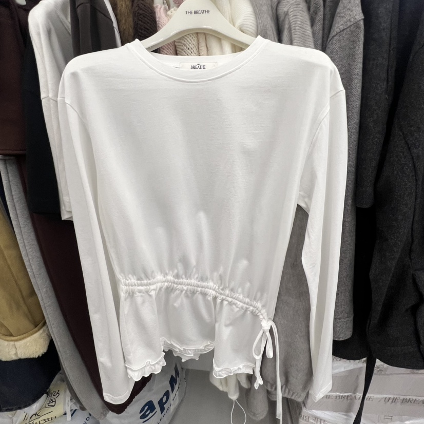 BREATHE東大門㊣代購女士新款人氣推薦職業熱賣真品長袖T恤BREATHE長袖T恤圖色3