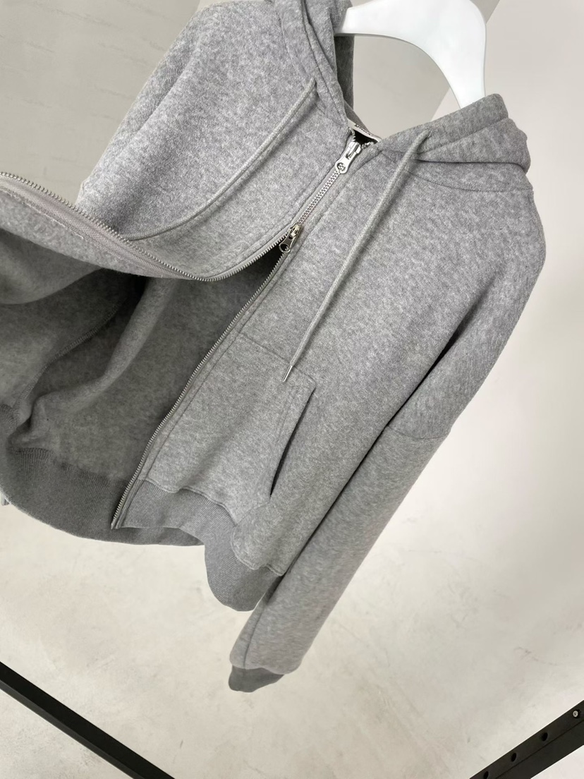 URBANE cloth東大門㊣代購女裝新品25秋冬時尚夾克連帽拉鏈衫URBANE cloth夾克