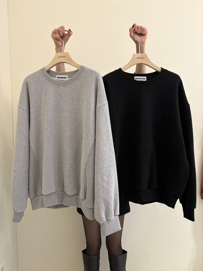 BALANCE東大門㊣直郵女士新品25秋冬休閑推薦職業時尚熱賣衛衣BALANCE衛衣