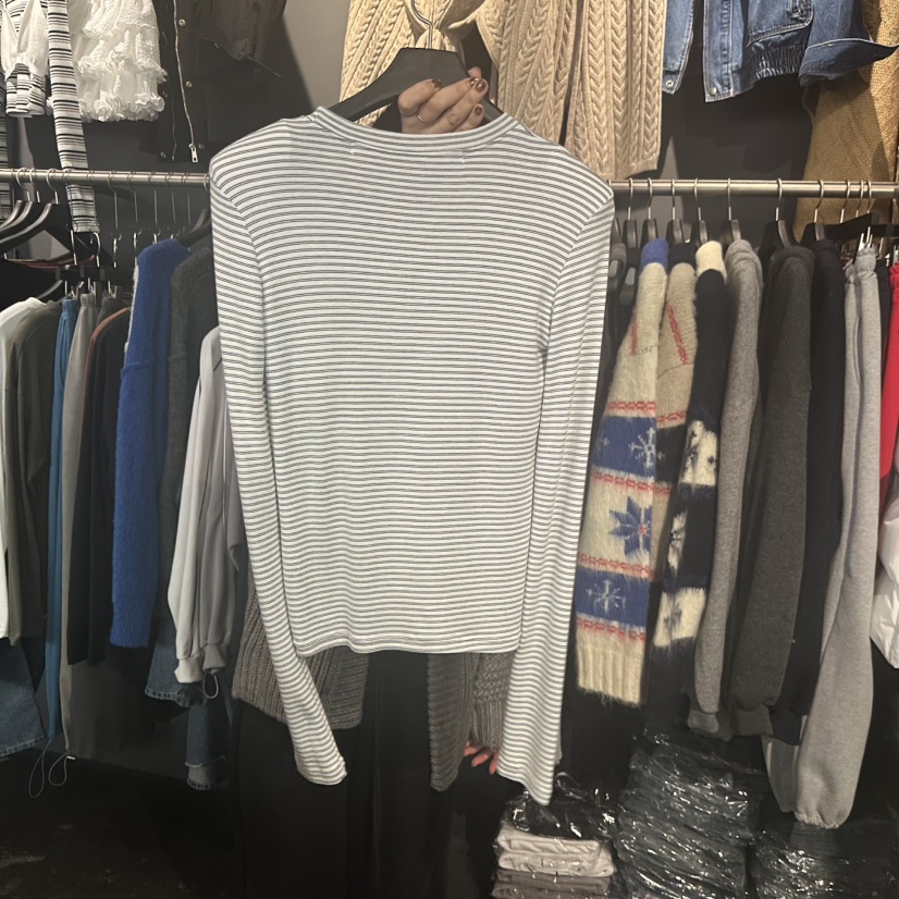 ELF-L韓國代購㊣女士新品人氣職業休閑推薦25秋冬熱賣長袖T恤PROJECT ELF/ELF-L長袖T恤