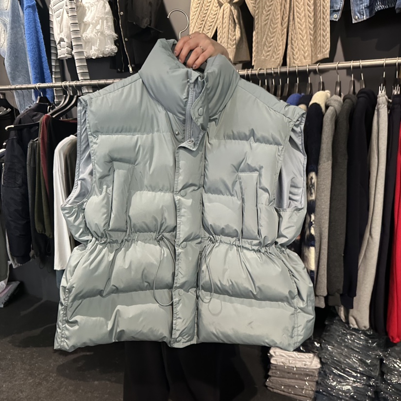 ELF-L東大門㊣代購女士新品真品時尚25秋冬人氣推薦馬甲棉PROJECT ELF/ELF-L馬甲圖色2