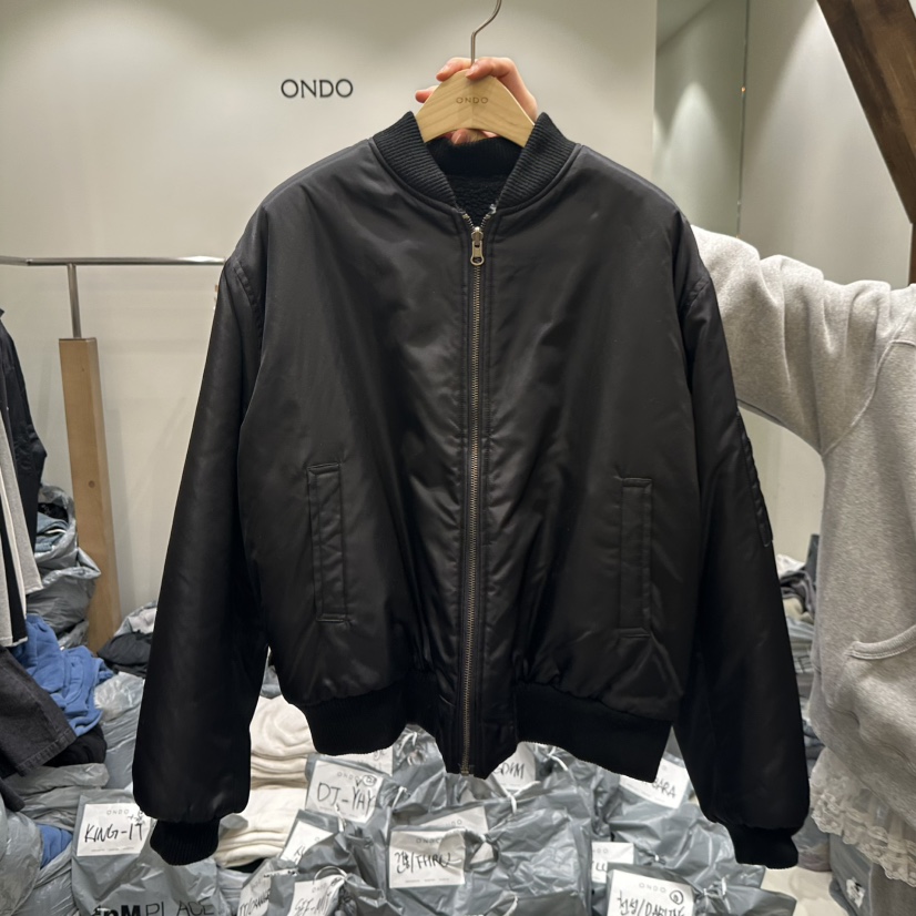 ONDO-P韓國直郵㊣女裝新款職業25秋冬人氣推薦夾克里外穿花朵ONDO-P夾克