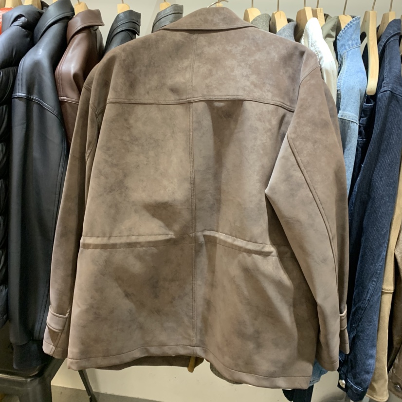 MOOD-A韓國代購㊣女裝新款職業熱賣推薦人氣25秋冬時尚夾克MOOD-A夾克