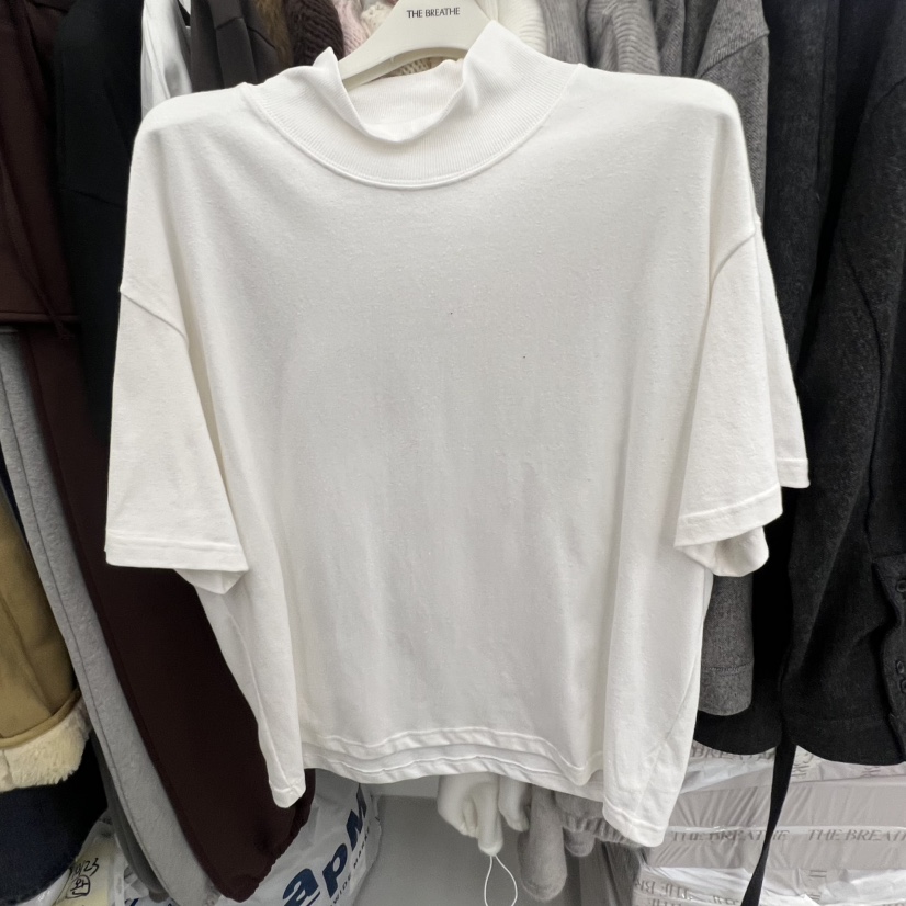 BREATHE韓國直郵㊣女裝新品人氣推薦真品25秋冬時尚熱賣T恤BREATHET恤圖色1