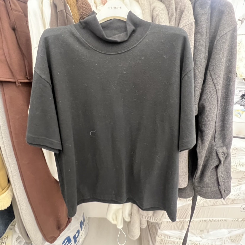 BREATHE韓國直郵㊣女裝新品人氣推薦真品25秋冬時尚熱賣T恤BREATHET恤圖色2