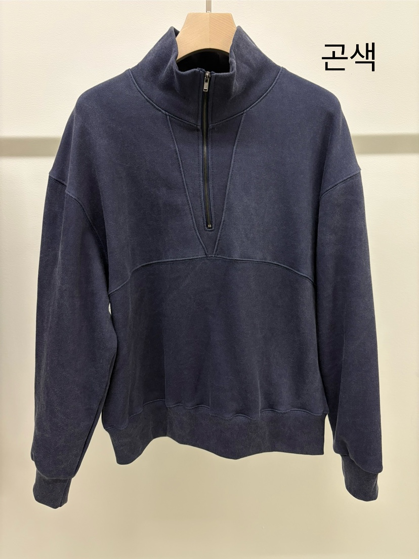 KONI韓國代購㊣女士新品推薦25秋冬真品休閑職業人氣衛衣拉鏈KONI衛衣圖色2