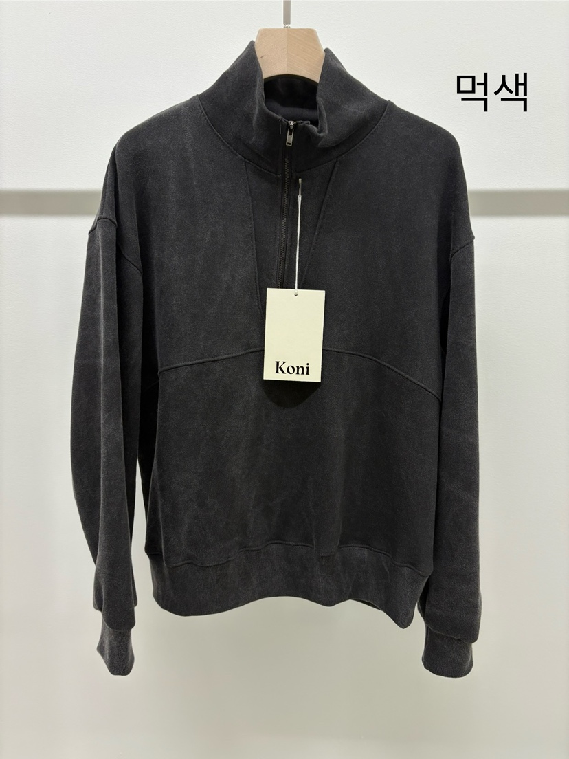 KONI韓國代購㊣女士新品推薦25秋冬真品休閑職業人氣衛衣拉鏈KONI衛衣圖色4