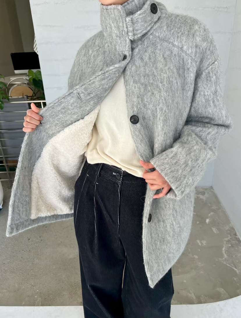 URBANE cloth東大門㊣實拍女士新品熱賣休閑職業人氣夾克羊駝URBANE cloth夾克