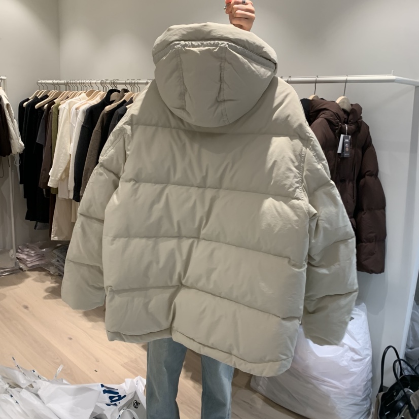 LIFFEY東大門㊣實拍女裝新品推薦25秋冬短款羽絨服填充鴨絨LIFFEY短款羽絨服