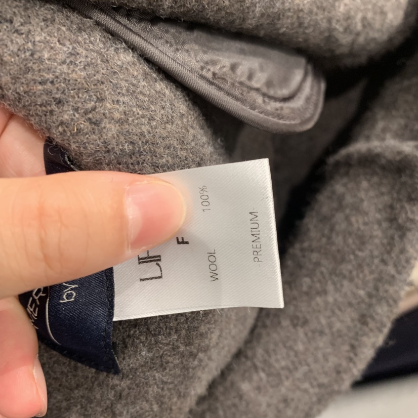 LIFFEY韓國代購㊣女裝新款推薦休閑真品人氣時尚中長款大衣LIFFEY中長款大衣