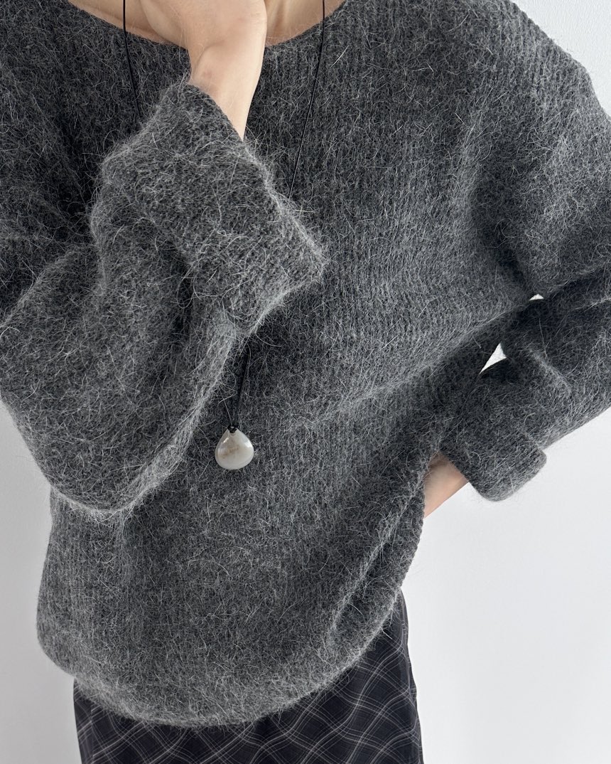 HOWDY韓國代購㊣女裝新款熱賣職業人氣推薦休閑25秋冬針織衫howdy針織衫