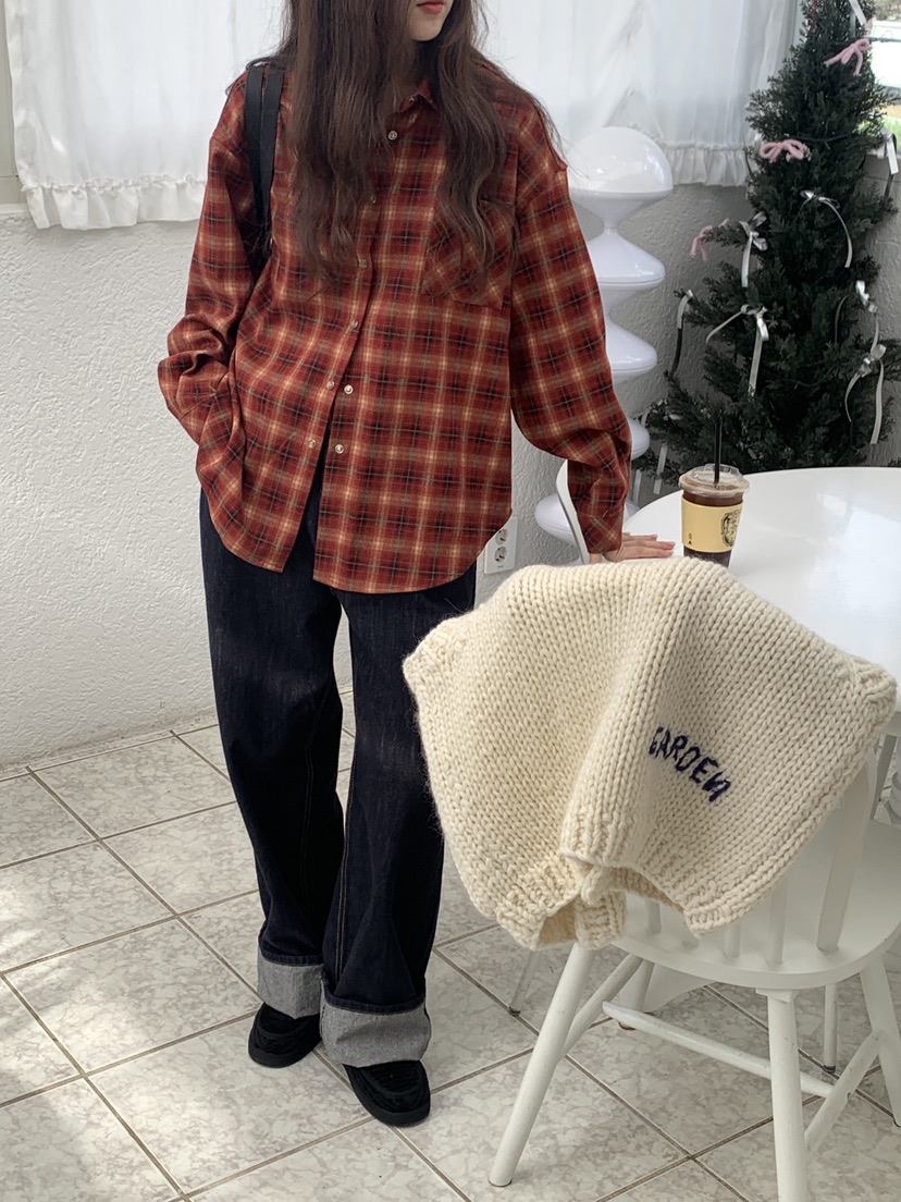 LOGARDEN韓國直郵㊣女士新品時尚休閑熱賣職業推薦襯衫蕾絲衫LO GARDEN襯衫/蕾絲衫