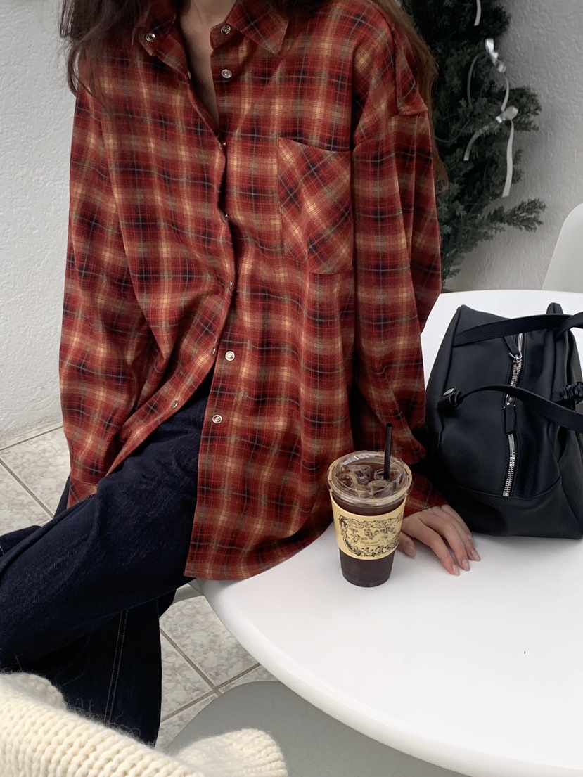 LOGARDEN韓國直郵㊣女士新品時尚休閑熱賣職業推薦襯衫蕾絲衫LO GARDEN襯衫/蕾絲衫