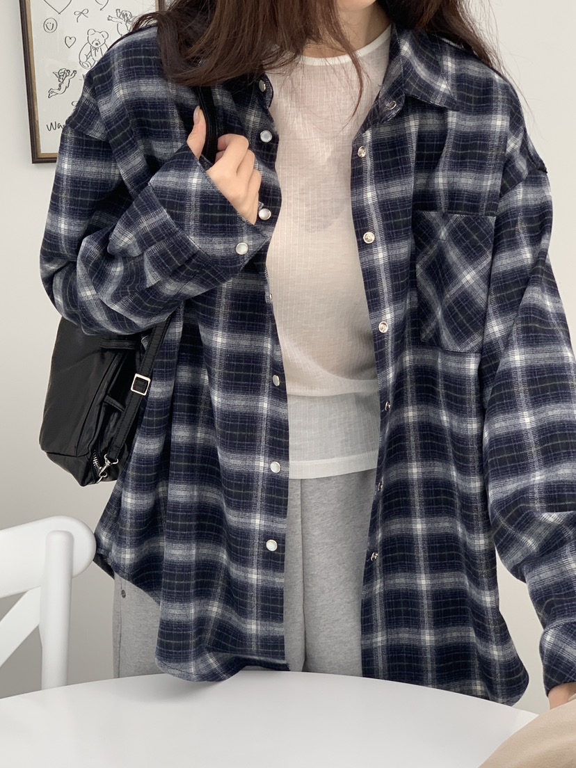 LOGARDEN韓國直郵㊣女士新品時尚休閑熱賣職業推薦襯衫蕾絲衫LO GARDEN襯衫/蕾絲衫