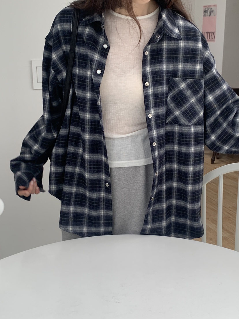 LOGARDEN韓國直郵㊣女士新品時尚休閑熱賣職業推薦襯衫蕾絲衫LO GARDEN襯衫/蕾絲衫