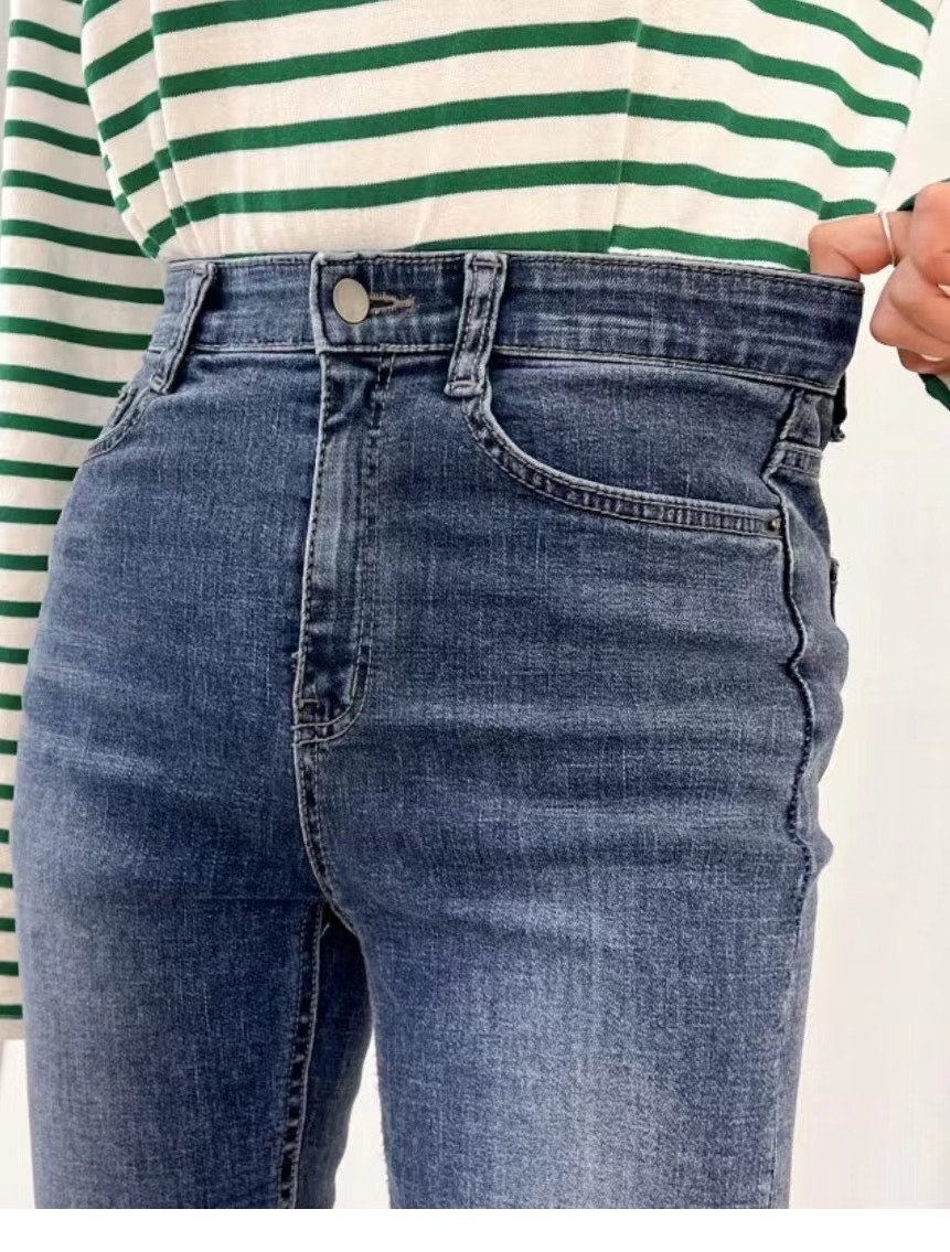 UB 40韓國代購㊣女裝新款推薦25秋冬真品職業時尚熱賣牛仔褲UB 40牛仔褲