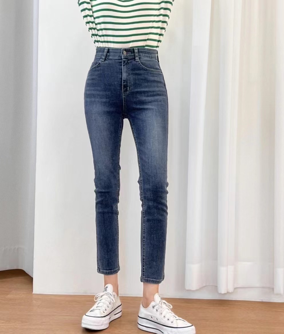 UB 40韓國代購㊣女裝新款推薦25秋冬真品職業時尚熱賣牛仔褲UB 40牛仔褲