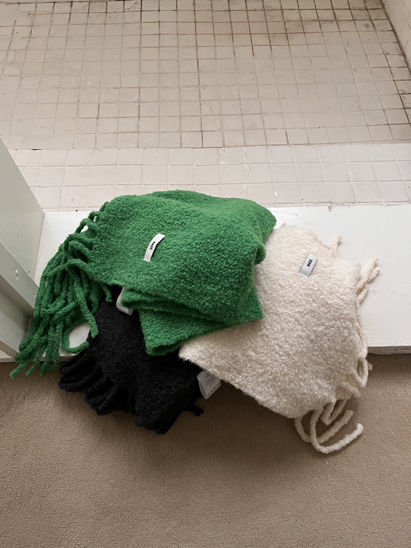 MADE-P東大門㊣代購女裝新品熱賣推薦真品圍巾披肩羊毛圍巾MADE-P圍巾/披肩