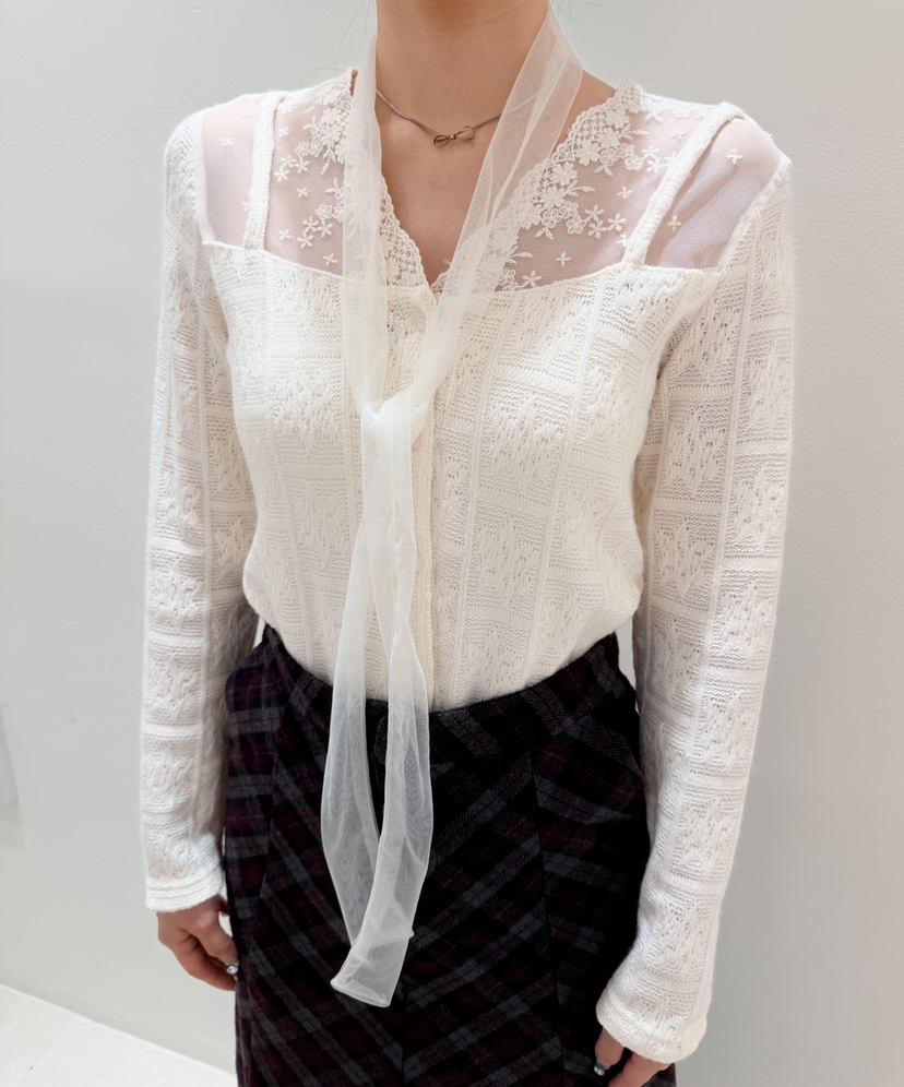 CORAL東大門㊣實拍女士新款推薦熱賣休閑25秋冬襯衫蕾絲衫蕾絲CORAL襯衫/蕾絲衫