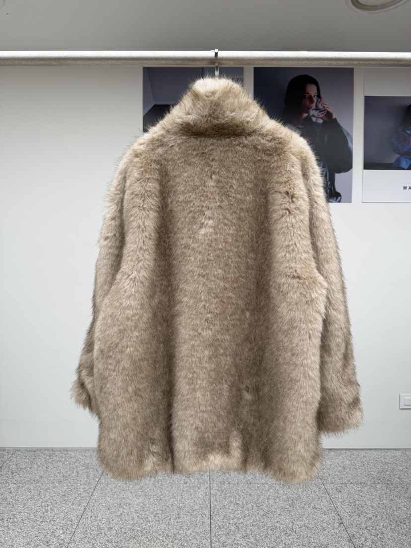 MADE-P韓國代購㊣女士新款人氣真品休閑25秋冬推薦夾克貂皮MADE-P夾克