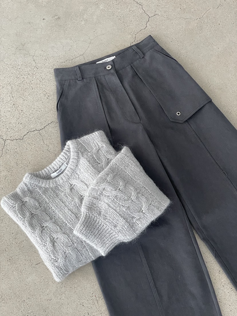 TAUPE韓國代購㊣女士新款25秋冬人氣職業推薦休閑時尚針織衫TAUPE針織衫