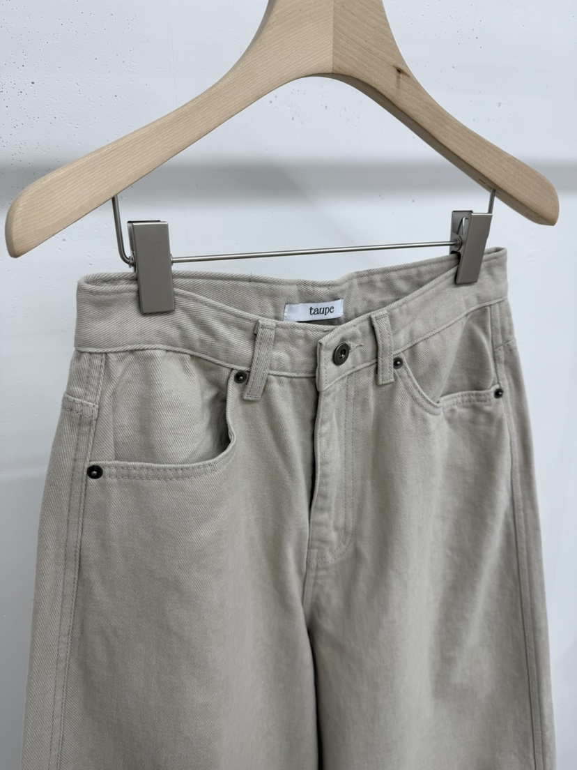 TAUPE東大門㊣代購女士新品職業人氣25秋冬時尚真品推薦牛仔褲TAUPE牛仔褲