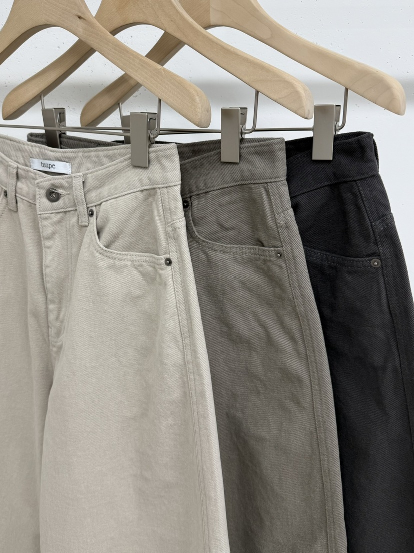 TAUPE東大門㊣代購女士新品職業人氣25秋冬時尚真品推薦牛仔褲TAUPE牛仔褲