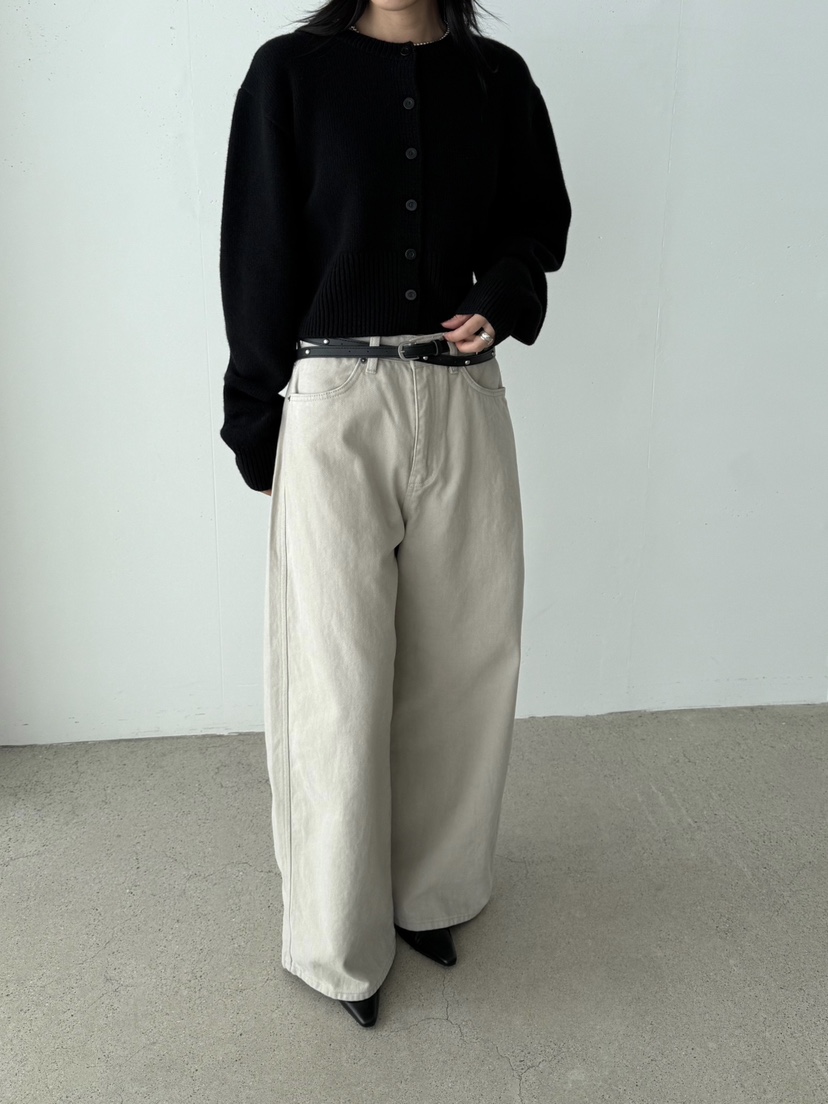 TAUPE東大門㊣代購女士新品職業人氣25秋冬時尚真品推薦牛仔褲TAUPE牛仔褲